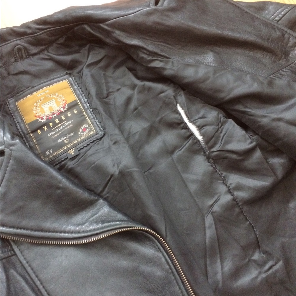 Express Leather Jacket - image 8